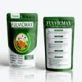 "FULVICMAX" fulvic acid organic fertilizer water soluble shiny fertilizer price manufacturer potassium fulvate flakes